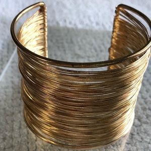 Gold tone stylish cuff